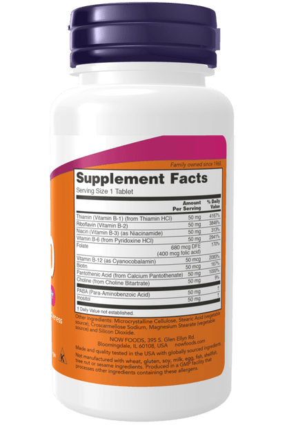 Bottle of Country Life Natural Foods B-50 Vitamins & Supplements with 250 tablets, showing the supplement container and label.