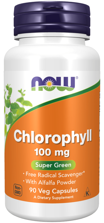 Country Life Natural Foods Chlorophyll 100 mg vitamins and supplements in a bottle of 90 vegetarian capsules.