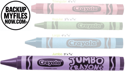 Set of six Crayola jumbo crayons in large 16-count packs, colorful, ideal for toddlers and kids' school supplies or gifts.
