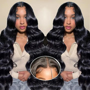 CUMASE 24Inch 5x5 Hd Lace Closure Wigs Human Hair Body Wave Wig Human Hair Glueless Wigs Human Hair Pre Plucked Body Wave Hd Lace Front Wigs Human Hair 180 Density - BACKUPMYFILESNOW