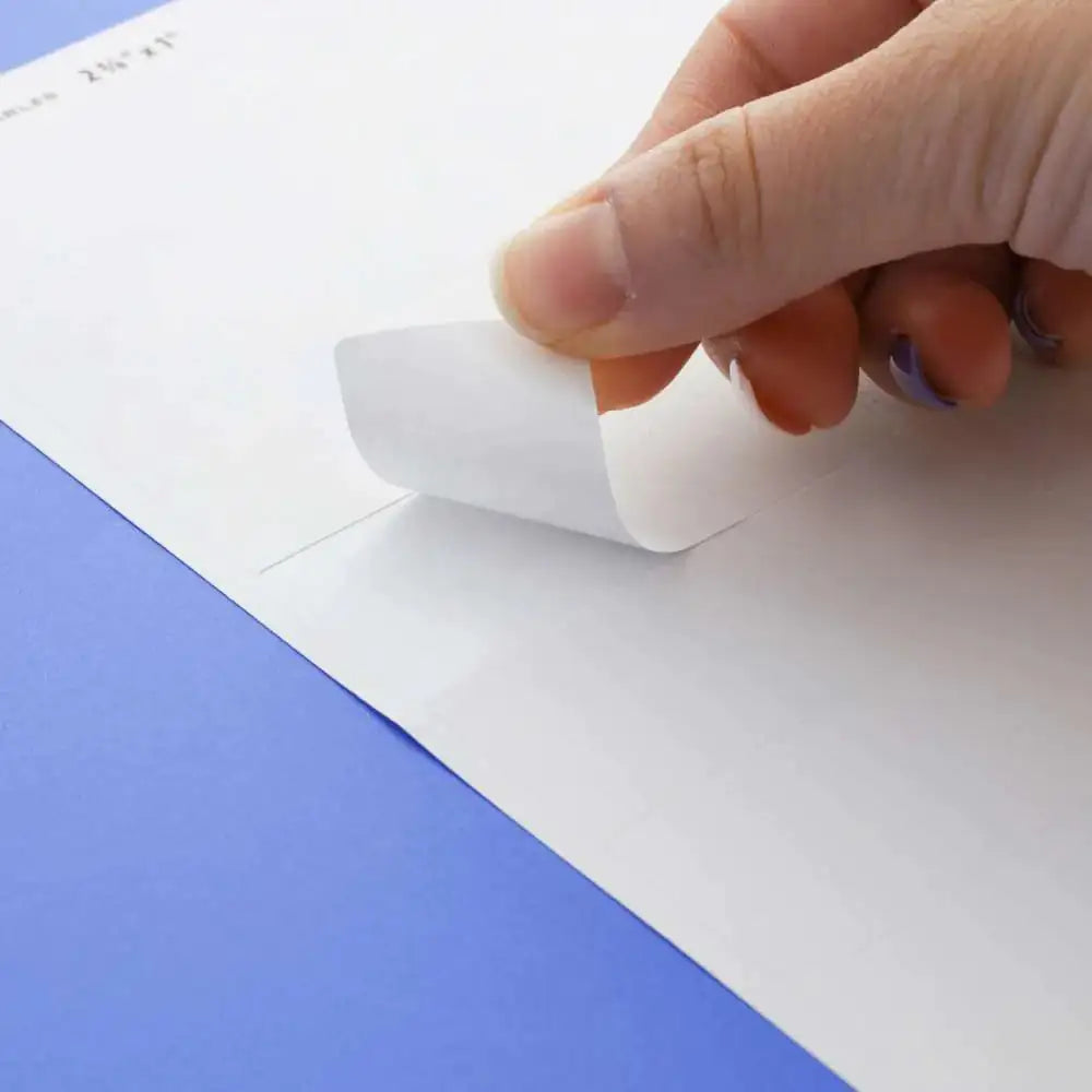 White Address Labels 1″ X 2 5/8″ (300/Pack)