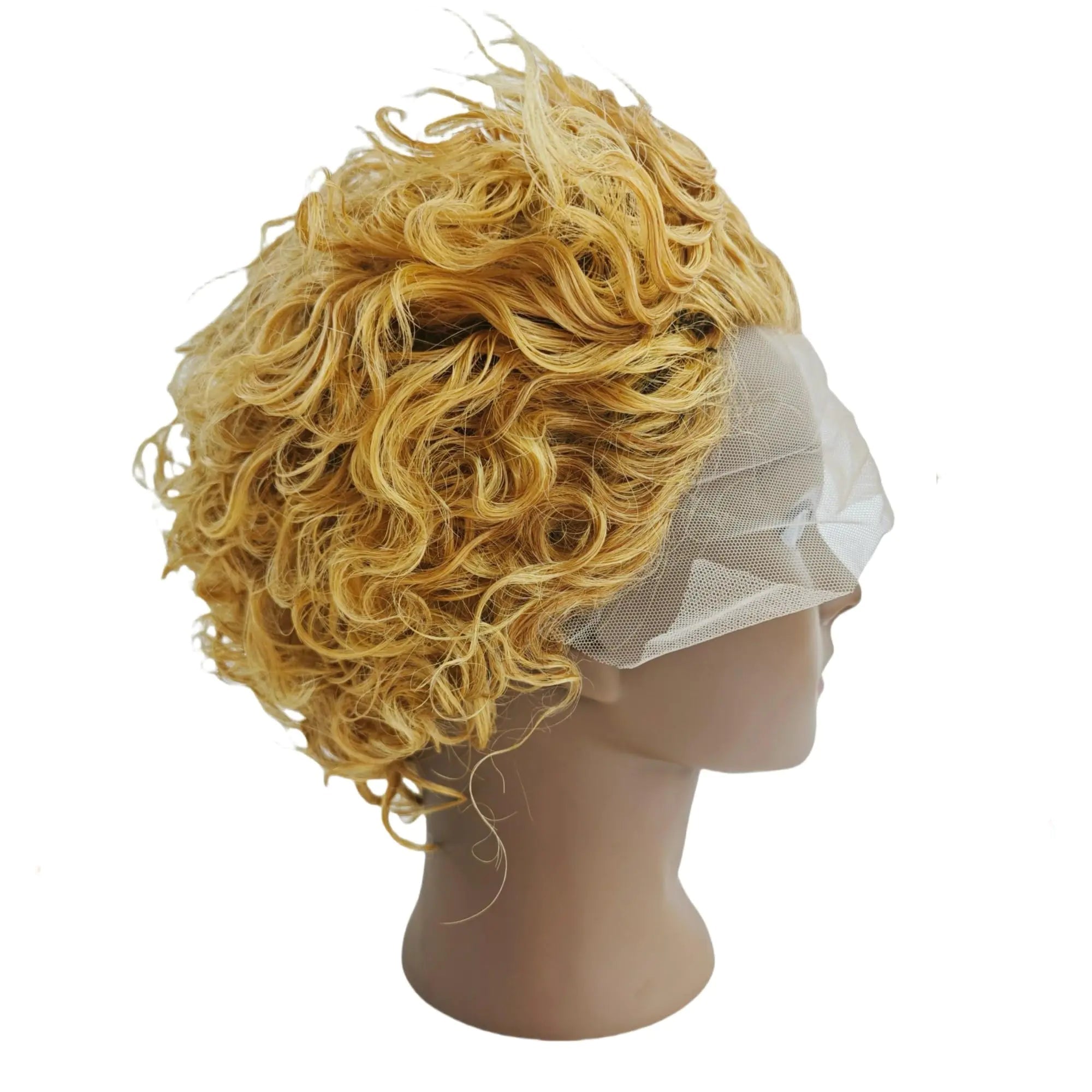 Czrleaty Dark Blonde Pixie Cut Wig Human Hair Short Curly Lace Front Wigs Human Hair 13X1 Short Human Hair Wigs For Black Women - BACKUPMYFILESNOW