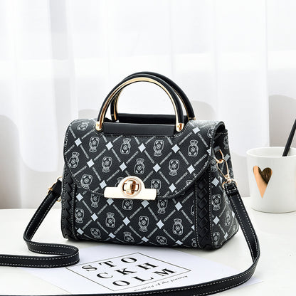 Black women's versatile tote bag by BACKUPMYFILESNOW® with sturdy handles and spacious interior for everyday use.
