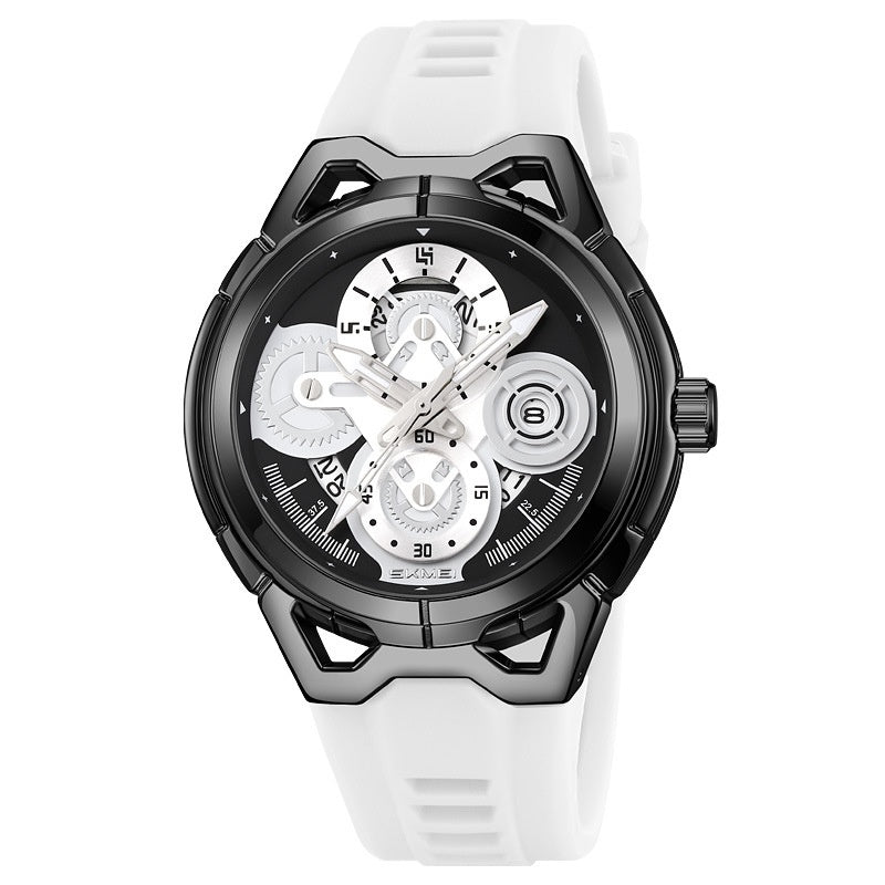Shishi Mei New Fashion men's watch with stylish dial and wristband