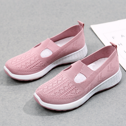 BackUPMYFILESNOW® CoolMesh EasyWear shoes with breathable mesh design and casual slip-on style for comfortable everyday wear.