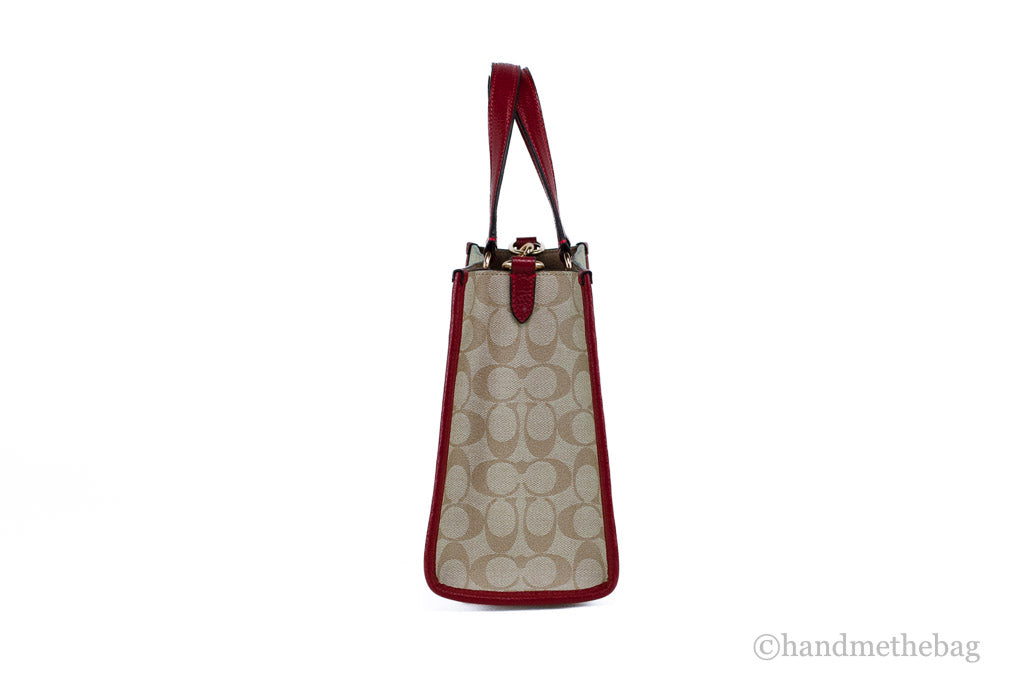 Coach Dempsey Medium Lunar New Year Rabbit Carryall Tote bag with festive design and leather accents, by BACKUPMYFILESNOW®.