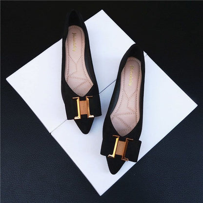 Low-cut women's flats by My Store, showcasing a comfortable and versatile design