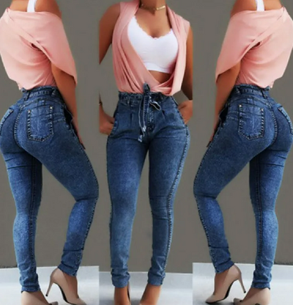 Edgy Fringe Denim
