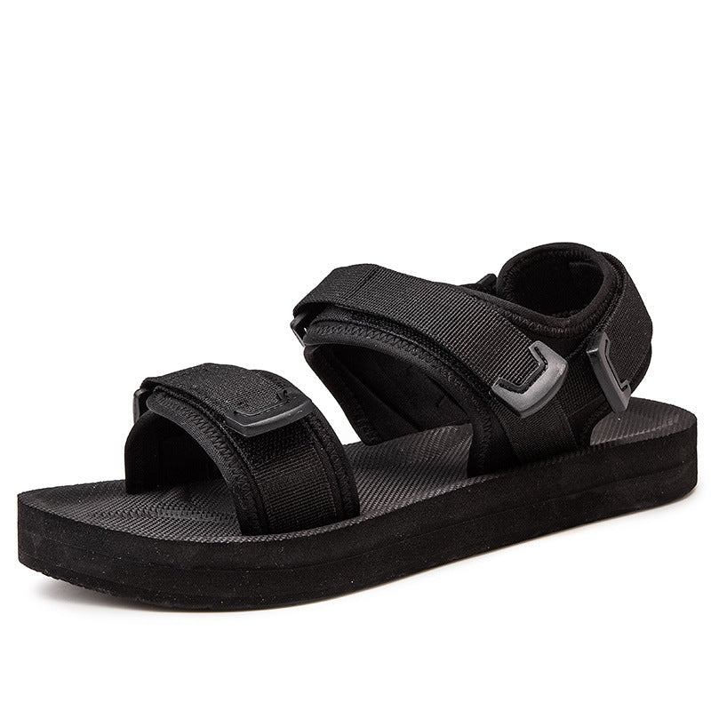 Extra-large men's summer beach sandals in a casual open-toe design