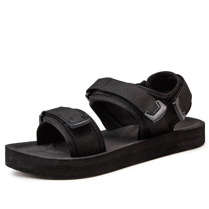 Extra-large men's summer beach sandals in a casual open-toe design