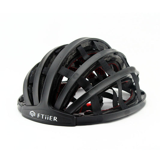 Ultralight folding bicycle helmet for road biking, mountain biking, hiking, and outdoor sports