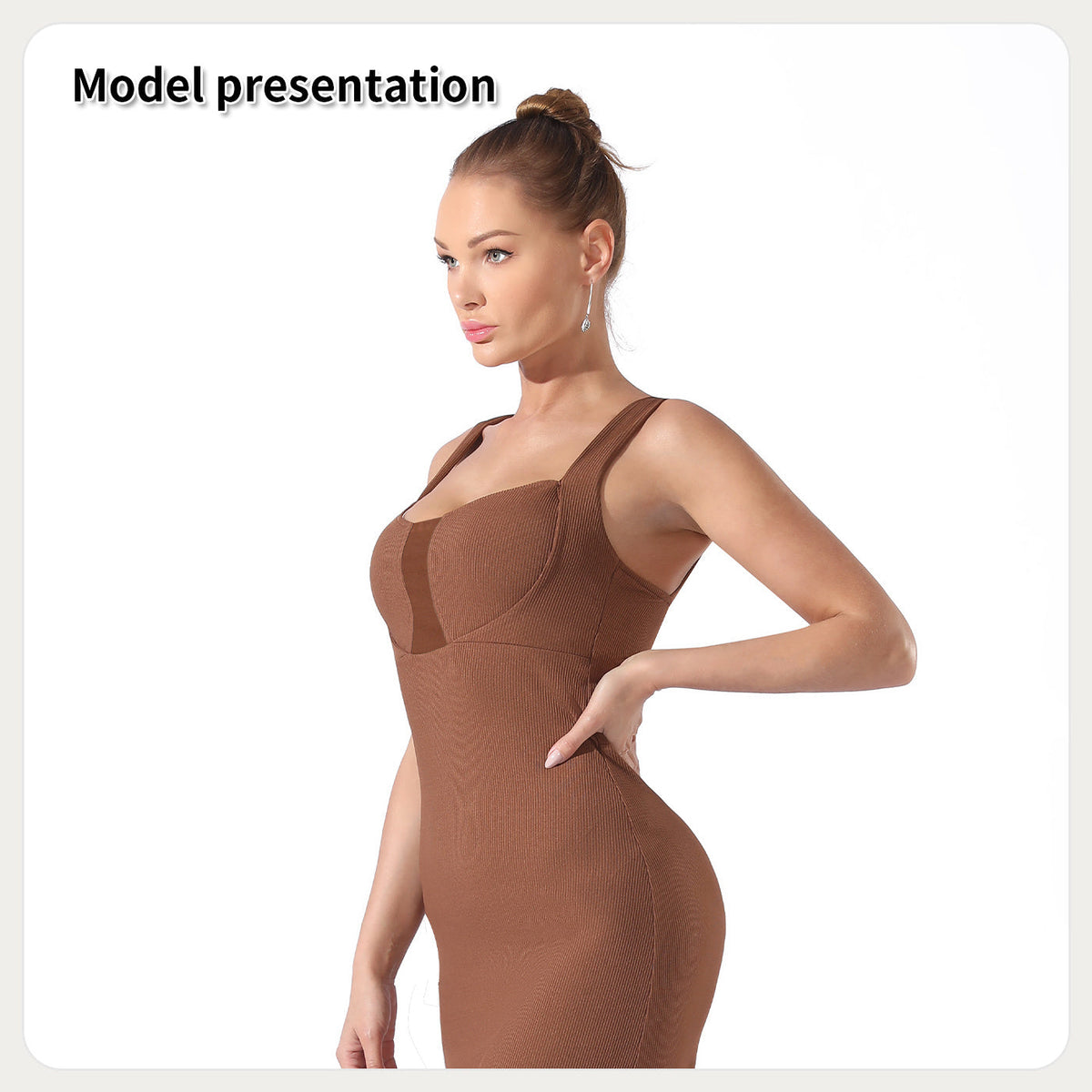 Ladies' Elegant Polyester Gown