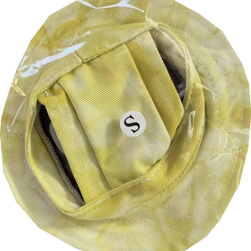 Summer dog hat, breathable wear-resistant bucket hat for dogs and cats