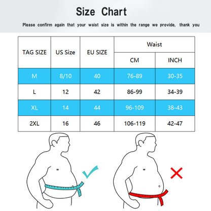 Black Comfort Back Support Belt