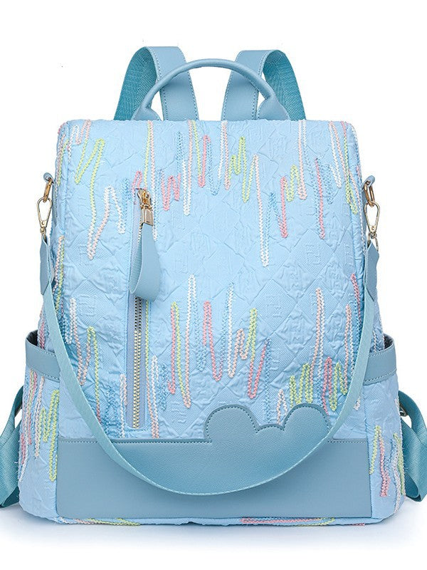 Women's lightweight fashionable multifunctional backpack by My Store