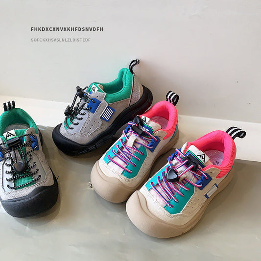 Children's slip-on ugly and cute mountaineering sneaker
