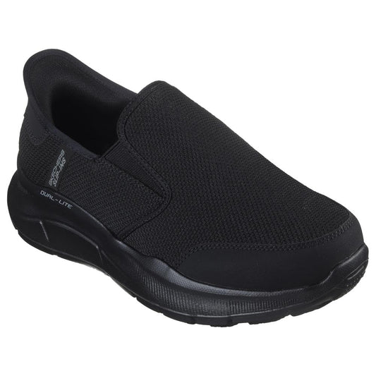 BACKUPMYFILESNOW® Skechers Equalizer 5.0 Drayze slip-on sneaker with breathable mesh upper and cushioned sole for comfort.