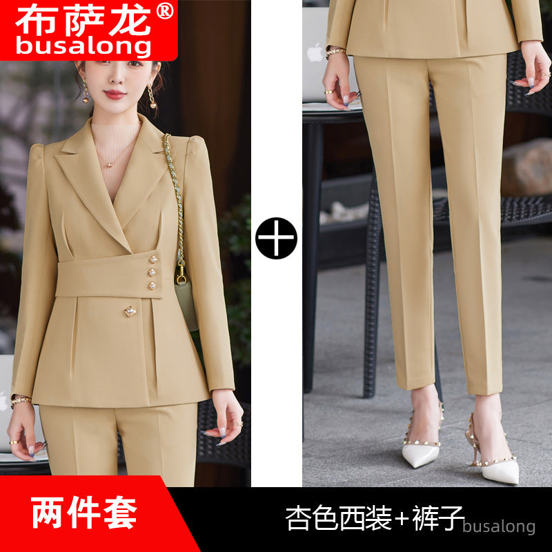 2023 Women's Long Sleeve Business Suit Set 9991