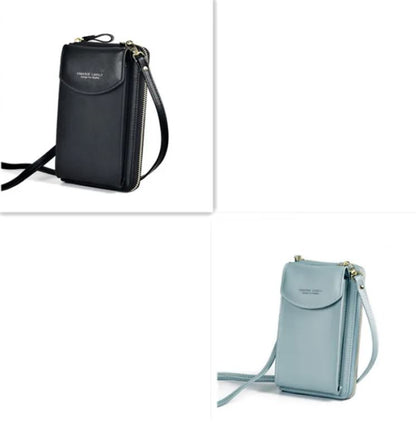 Lux Chic PU leather handbag by BACKUPMYFILESNOW® with sleek design and sturdy handles, perfect for stylish everyday use.