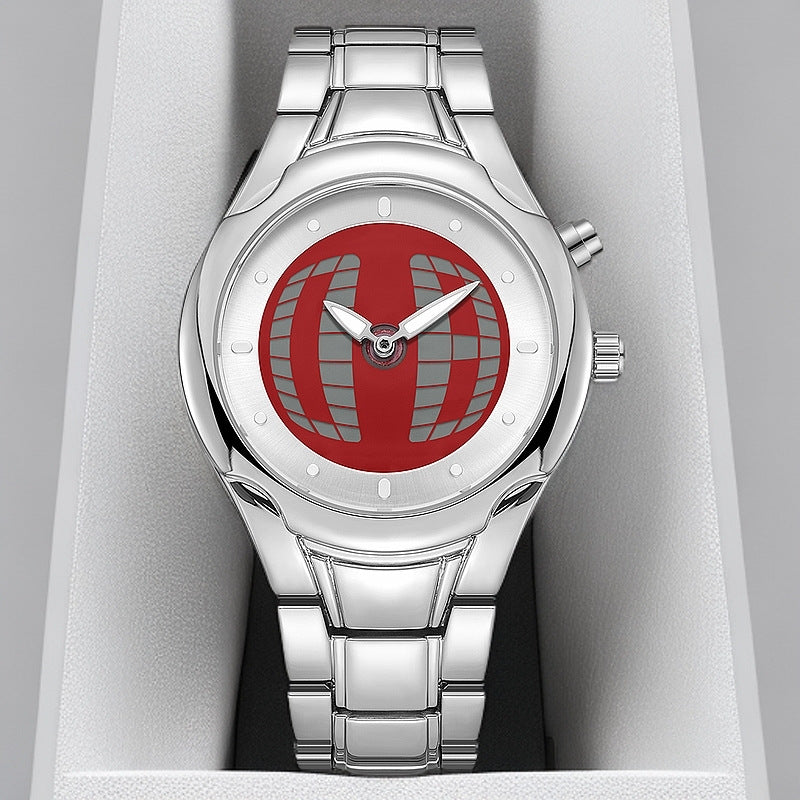 Digital dual-display original quartz wristwatch by My Store with analog hands and digital time display