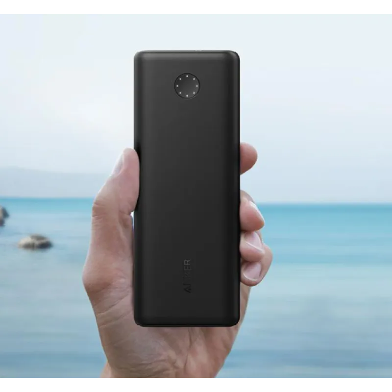 High-Capacity Dual-Charging Power Bank