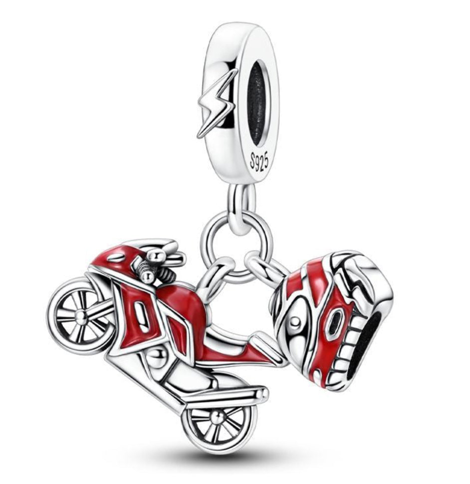 Jewelry beads pendant in a detailed decorative design