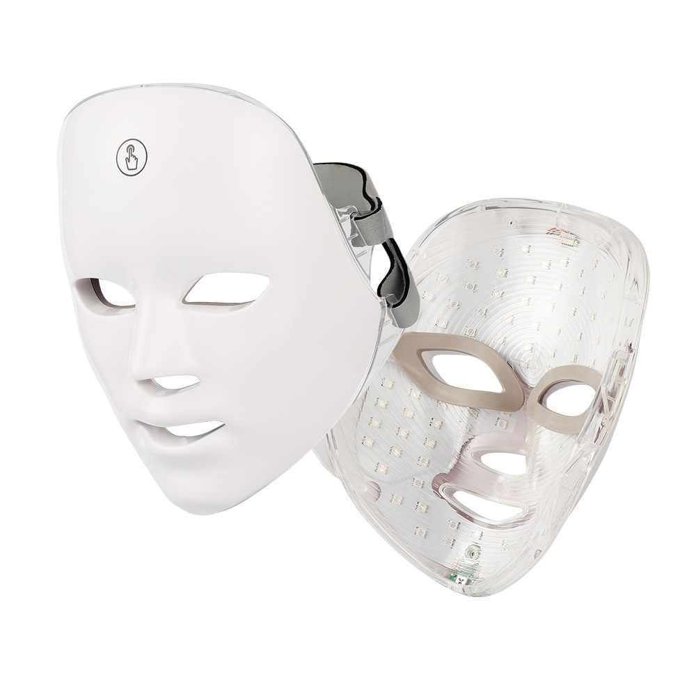 BACKUPMYFILESNOW® Skin Rejuvenation Facial Beauty Device showing a sleek handheld device with LED lights for skin therapy.