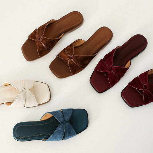 One-step slip-on fairy-style comfortable sandals by My Store, featuring an easy slip-on design
