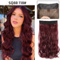 Adjustable Synthetic Hair Curtain Wig for Women