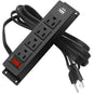 VersaMount 4-Outlet Power Strip with Dual USB