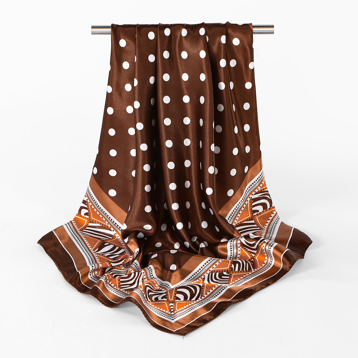 Simulation silk decorative headscarf shawl by My Store, shown in a professional draped style