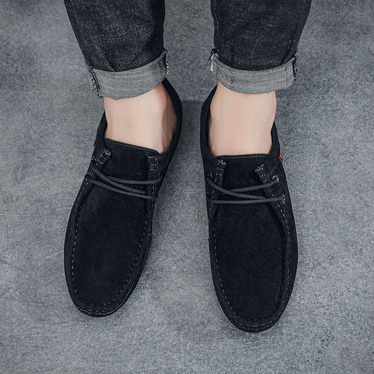 Men's versatile lightweight loafers with soft soles, side view my store footwear