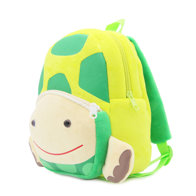 Cute Zoo plush turtle children's schoolbag backpack from My Store