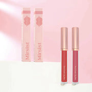 12-Color Nude Jam Matte Lip Gloss Set - Waterproof, Long-Lasting, 2.5ml Each - Stunning Shine