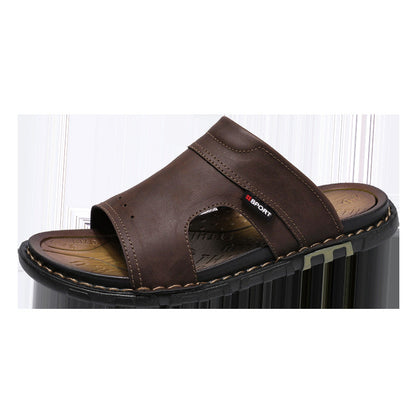Plus-size versatile soft-soled slippers in a comfortable, simple design