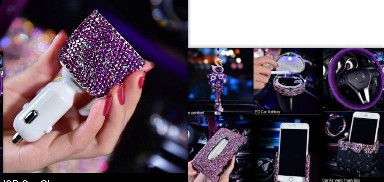 Women's aromatherapy car interior accessory by My Store for car accessory decoration