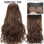 Adjustable Synthetic Hair Curtain Wig for Women
