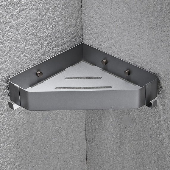 Black bathroom towel rack pendant, wall-mounted design with horizontal bars for hanging towels