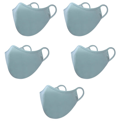 Reusable washable 3-ply face masks from DailySale, featuring comfortable fabric and adjustable ear loops for protection.