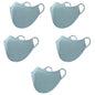 Reusable washable 3-ply face masks from DailySale, featuring comfortable fabric and adjustable ear loops for protection.