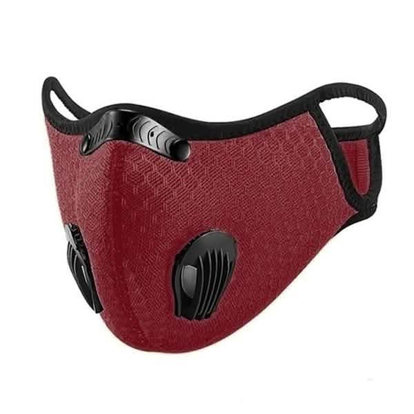 11-piece set of black breathable bacteria-proof sport face masks with activated carbon and PM 2.5 filters by DailySale.