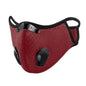 11-piece set of black breathable bacteria-proof sport face masks with activated carbon and PM 2.5 filters by DailySale.