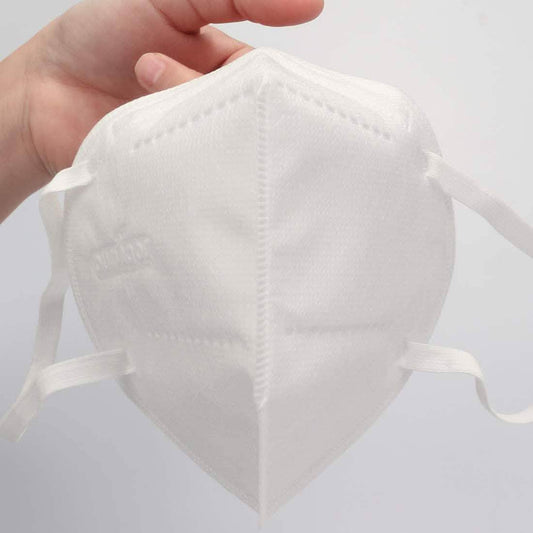 Ten KN95 face masks from DailySale, protective PPE with secure ear loops and breathable material for safe, comfortable wear.