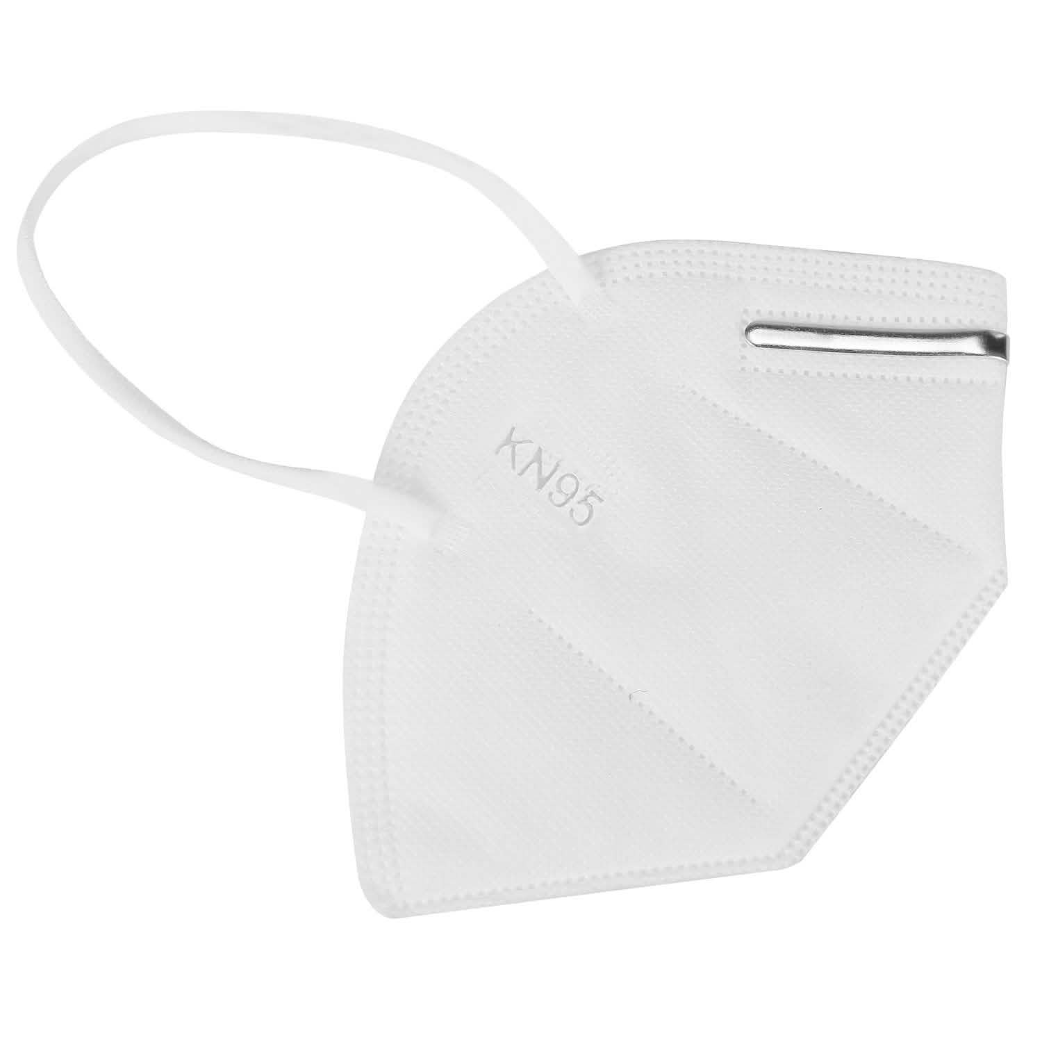 Set of 10 disposable KN95 face masks from DailySale, protective PPE masks for respiratory safety and coverage.