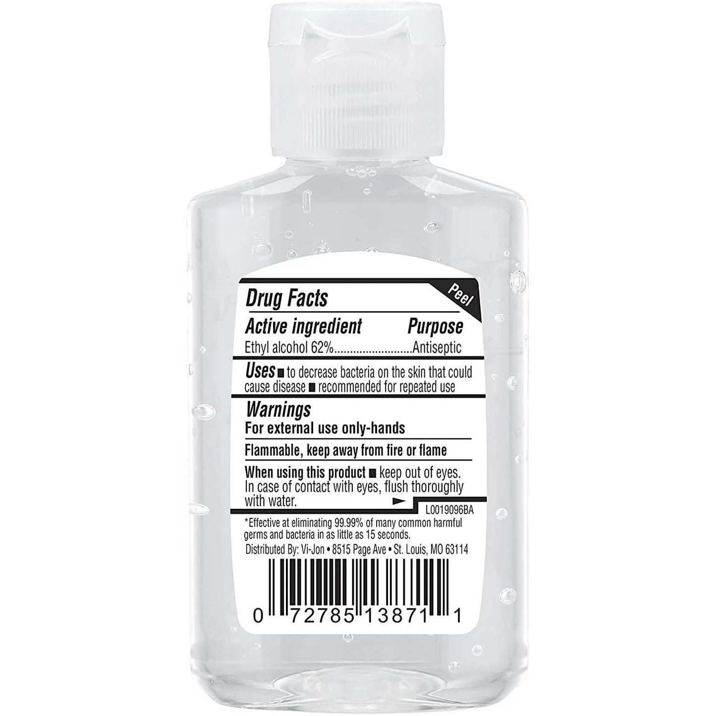 Two bottles of Germ-X Fresh Citrus Hand Sanitizer from DailySale, with face masks and PPE in the background.