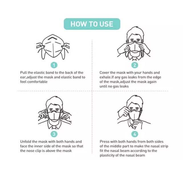 30-pack of DailySale KN95 face masks with multi-layer breathable fabric and elastic ear loops, designed for face protection.