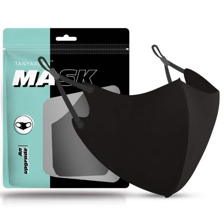 Five washable and reusable fitted face masks from DailySale, made of breathable fabric for comfortable protection.
