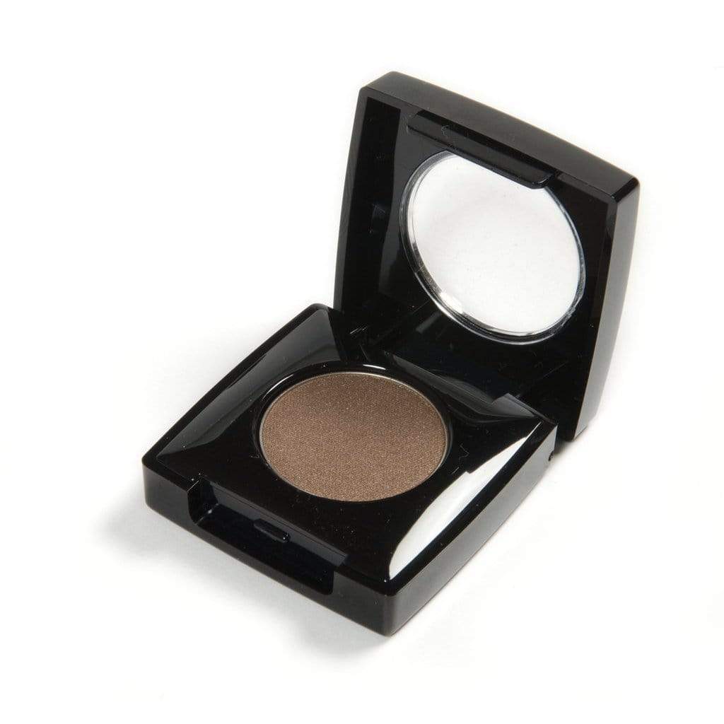 Danyel Cosmetics Eye Lights Eyeshadow in Bronze Mist with shimmery, warm bronze tones and smooth texture.
