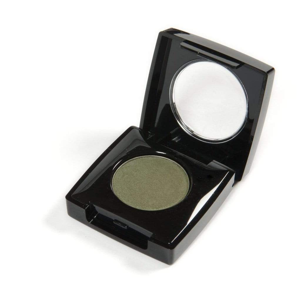 Danyel Cosmetics eye shadows in Meadow Green, vibrant green eyeshadow palette with multiple shades for eye makeup looks.