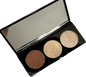 Danyel Cosmetics Eyeshadow Trio Palette featuring nude and natural shades in a compact eye shadows palette.